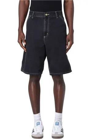 Carhartt Hombre, Pantalones cortos, Negro, Talla: W30
