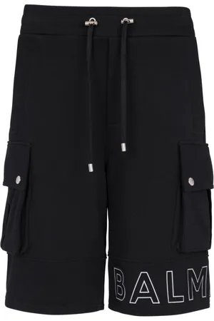 Balmain Hombre, Pantalones cortos, Negro, Talla: XL