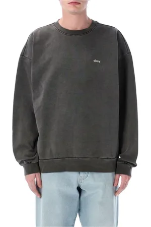 Obey Hombre, Sudaderas, Negro, Talla: L