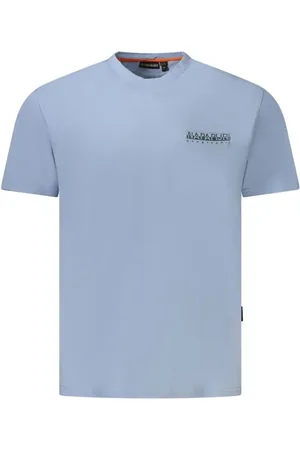 Napapijri Hombre, Camisetas, Azul, Talla: 2XL