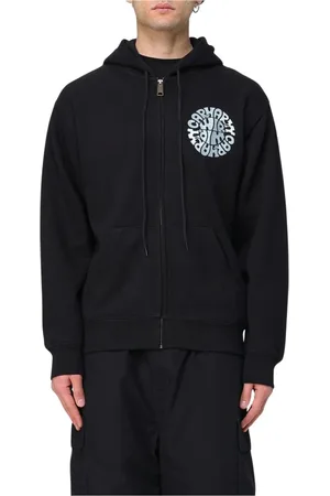 Carhartt Hombre, Sudaderas, Negro, Talla: L