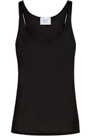 MVP Wardrobe Mujer, Camisetas, Negro, Talla: S