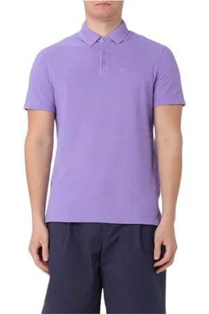 Armani Exchange Hombre, Camisetas, Púrpura, Talla: S