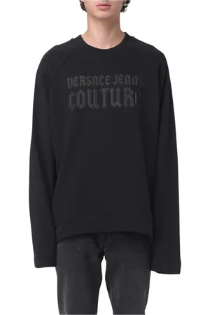 VERSACE Hombre, Sudaderas, Negro, Talla: S