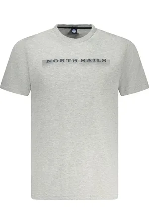 North Sails Hombre, Camisetas, Gris, Talla: 2XL