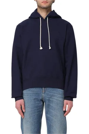 Saint Laurent Hombre, Sudaderas, Azul, Talla: L