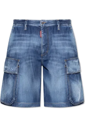 Dsquared2 Hombre, Pantalones cortos, Azul, Talla: M