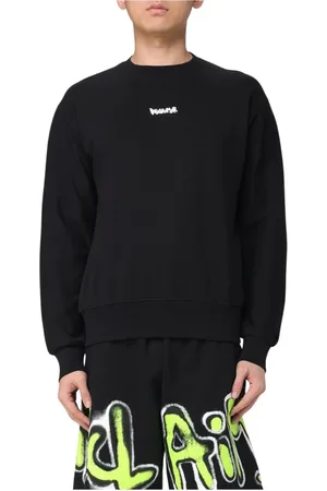 DISCLAIMER Hombre, Sudaderas, Negro, Talla: S