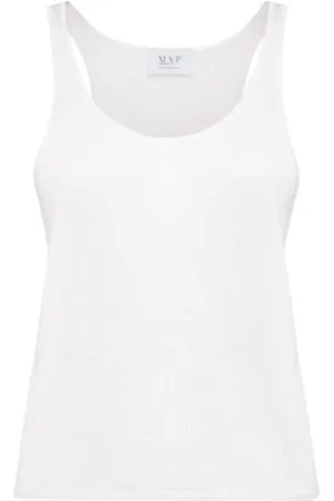 MVP Wardrobe Mujer, Camisetas, Blanco, Talla: S