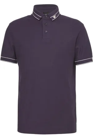 Emporio Armani Hombre, Camisetas, Púrpura, Talla: M