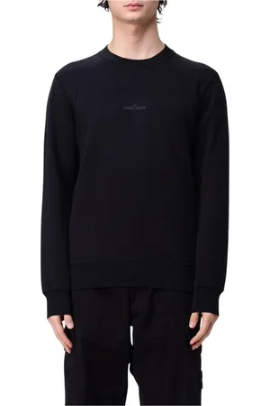 Stone Island Hombre, Sudaderas, Negro, Talla: S