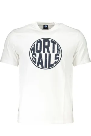 North Sails Hombre, Camisetas, Blanco, Talla: S
