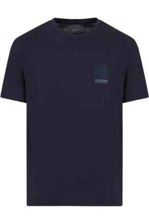 Armani Exchange Hombre, Camisetas, Azul, Talla: S