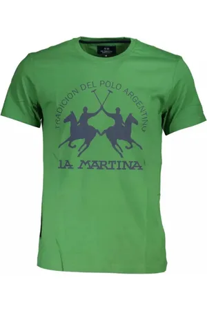 La Martina Hombre, Camisetas, Verde, Talla: M