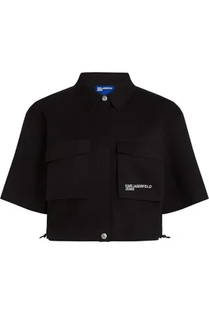 Karl Lagerfeld Mujer, Camisas, Negro, Talla: XS
