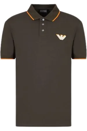 Emporio Armani Hombre, Camisetas, Verde, Talla: S