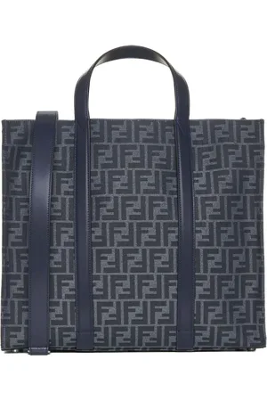 Fendi Hombre, Bolsos, Azul, Talla: ONE Size