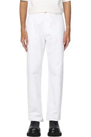 Bottega Veneta Hombre, Vaqueros, Blanco, Talla: L