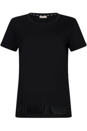 Liu Jo Mujer, Camisetas, Negro, Talla: XL