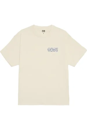 Obey Hombre, Camisetas, Amarillo, Talla: M