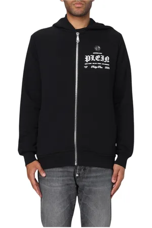 Philipp Plein Hombre, Sudaderas, Negro, Talla: S