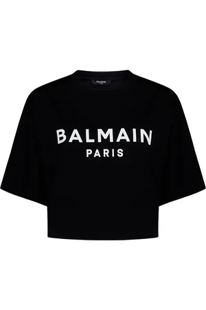 Balmain Mujer, Camisetas, Negro, Talla: S