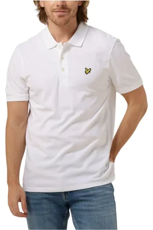 Lyle & Scott Hombre, Camisetas, Blanco, Talla: XL