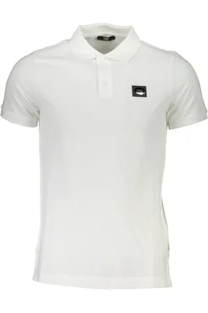 Roberto Cavalli Hombre, Camisetas, Blanco, Talla: M