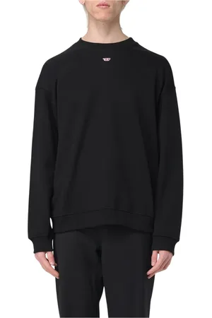 Diesel Hombre, Sudaderas, Negro, Talla: M