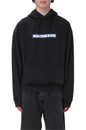 MARTINE ROSE Hombre, Sudaderas, Negro, Talla: L