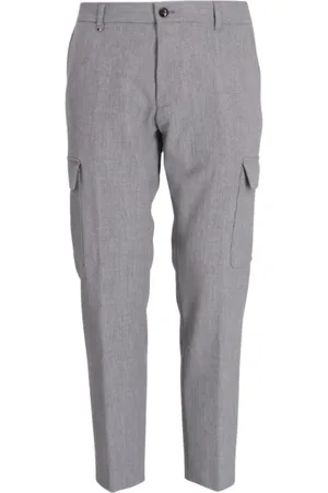 HUGO BOSS Hombre, Pantalones, Gris, Talla: L