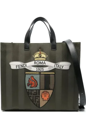 Fendi Hombre, Bolsos, Verde, Talla: ONE Size