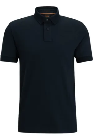 HUGO BOSS Hombre, Camisetas, Negro, Talla: M