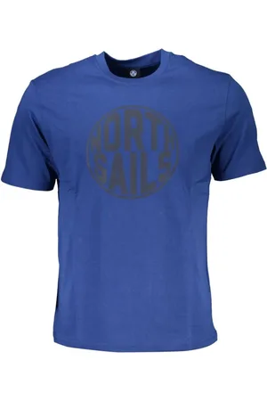 North Sails Hombre, Camisetas, Azul, Talla: S