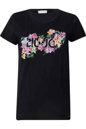 Liu Jo Mujer, Camisetas, Negro, Talla: M