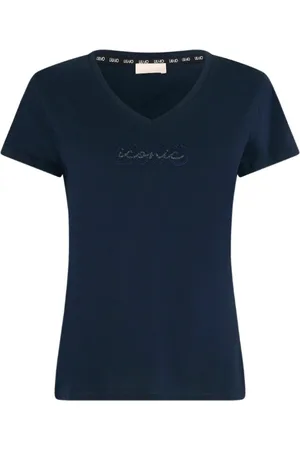 Liu Jo Mujer, Camisetas, Azul, Talla: XS