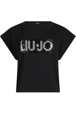 Liu Jo Mujer, Camisetas, Negro, Talla: L