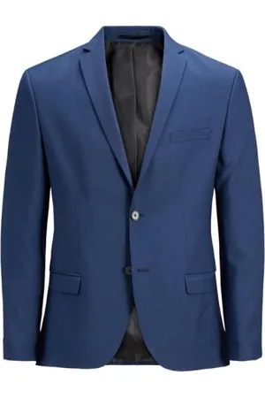 JACK & JONES Hombre, Chaquetas, Azul, Talla: S