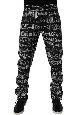 Dolce & Gabbana Hombre, Vaqueros, Negro, Talla: M