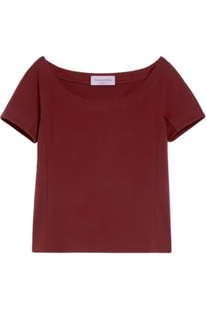 Max Mara Mujer, Camisetas, Rojo, Talla: S