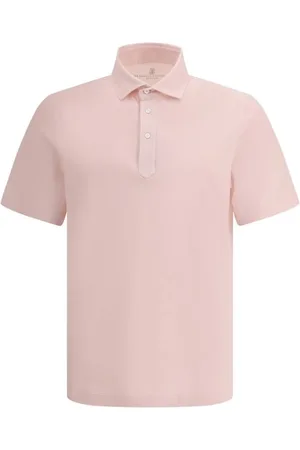Brunello Cucinelli Hombre, Camisetas, Rosa, Talla: L