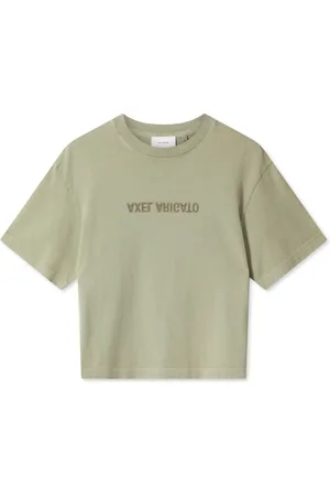 Axel Arigato Mujer, Camisetas, Verde, Talla: M