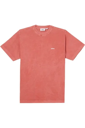 Obey Hombre, Camisetas, Naranja, Talla: XS