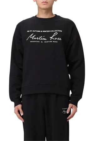 MARTINE ROSE Hombre, Sudaderas, Negro, Talla: S