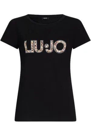 Liu Jo Mujer, Camisetas, Negro, Talla: XL