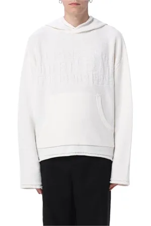 Maison Margiela Hombre, Sudaderas, Blanco, Talla: L