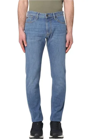 Emporio Armani Hombre, Vaqueros, Azul, Talla: W38
