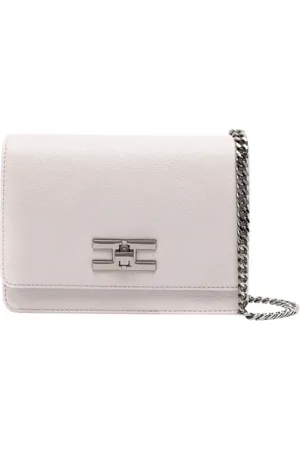 Elisabetta Franchi Mujer, Bolsos, Blanco, Talla: ONE Size