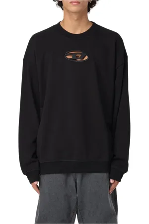 Diesel Hombre, Sudaderas, Negro, Talla: L