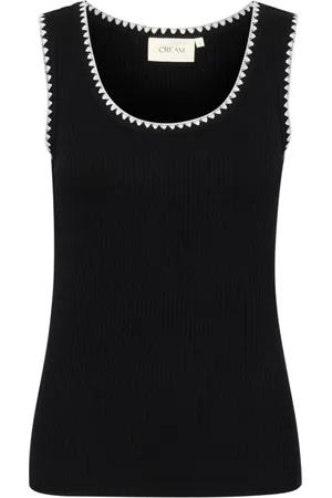 Cream Mujer, Camisetas, Negro, Talla: XS